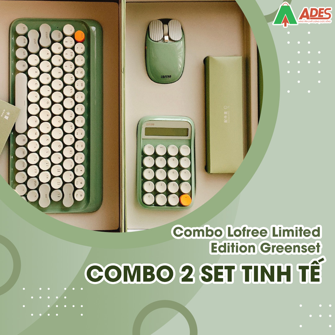Combo Lofree Limited Edition Greenset chat luong